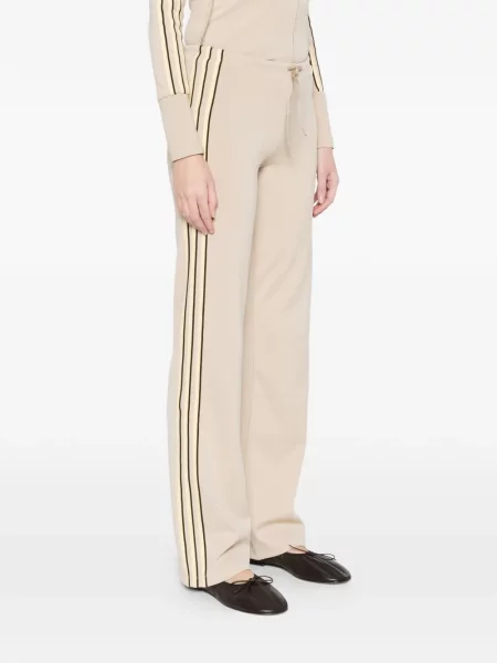 Kardigan Adidas z autografem do biegania w kratkę czerwony