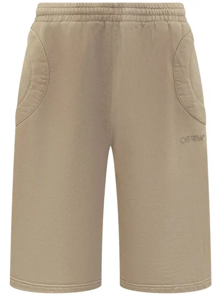 Pantaloni scurți Off-white alb