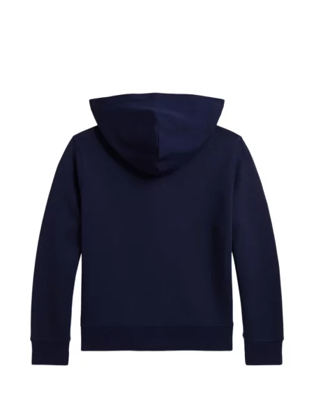 Bluza z kapturem dziecięca Polo Ralph Lauren niebieska