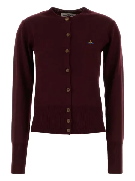 Kardigan Vivienne Westwood wełniany czerwony