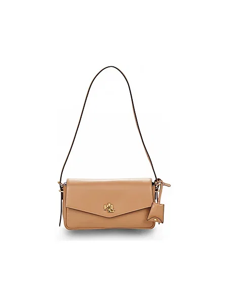 Crossbody torbica Lauren Ralph Lauren rjava