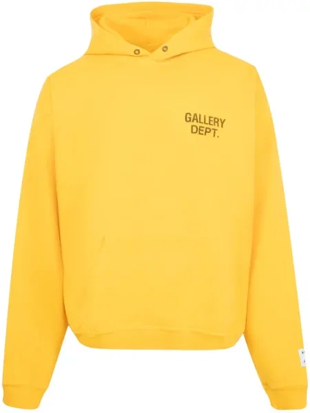 Bluza z kapturem Gallery Dept. żółta