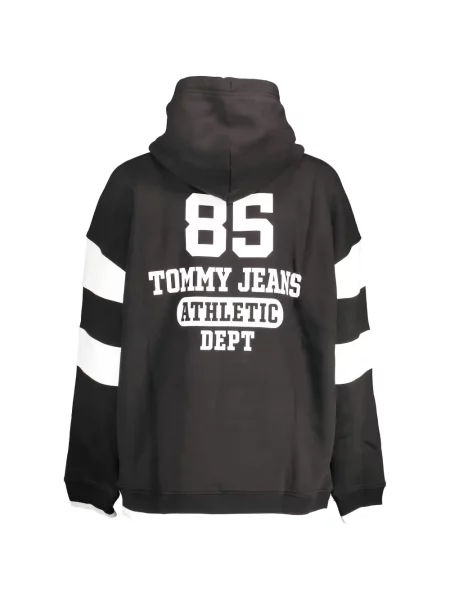 Ριγέ hoodie Tommy Hilfiger μαύρο