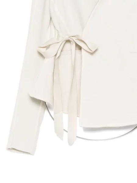 Kardigan Rick Owens kopertowy biały