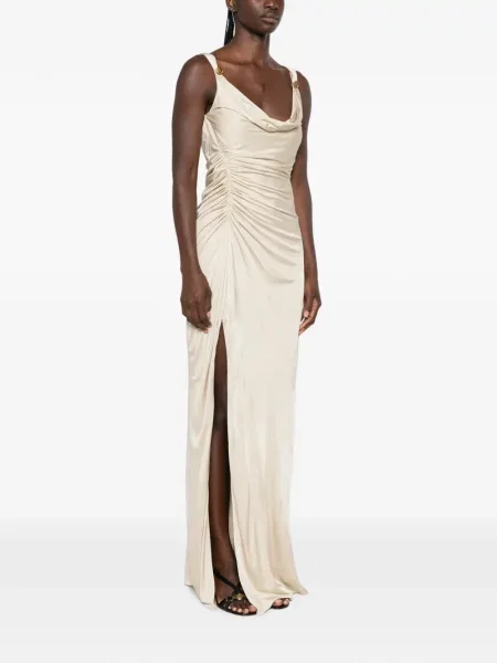 Rochie maxi Versace cu volane