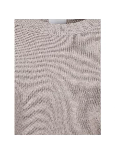 Sweter Allude z kaszmiru szary