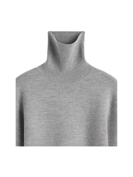 Sweter Toteme wełniany szary