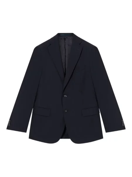 Vlněné sako Brooks Brothers modré