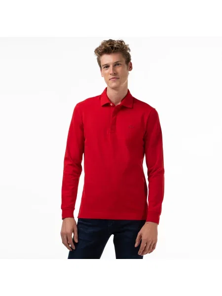 Lacoste поло чоловіче PARIS червоне