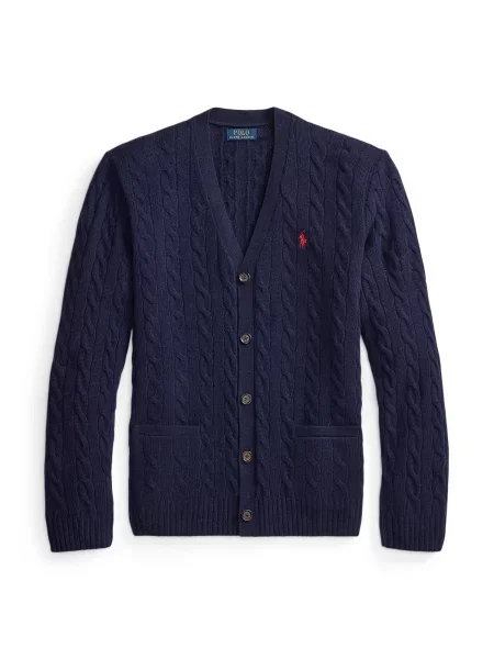 Polo Ralph Lauren Πλεκτή ζακέτα ναυτικό μπλε