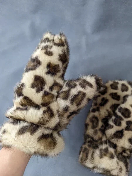 INNOE Рукавиці Штучне хутро бежевий