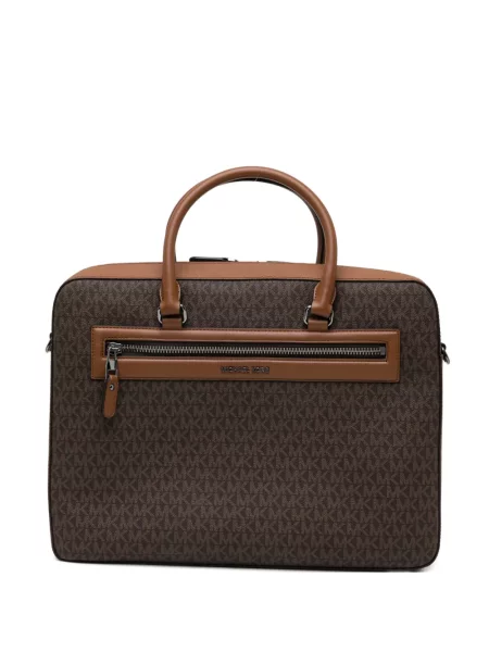 Servietă Michael Kors maro