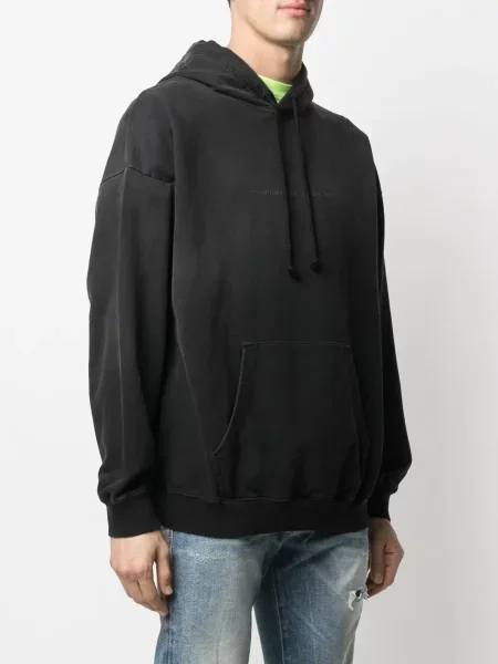 Hoodie Diesel με σχέδιο μαύρο