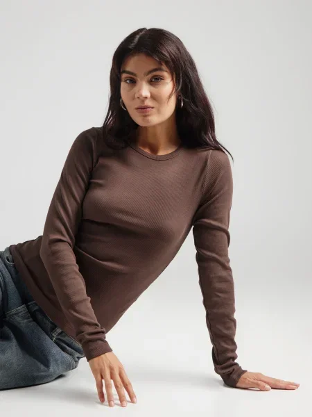 JJXX Tricou JXFREYA ciocolatiu