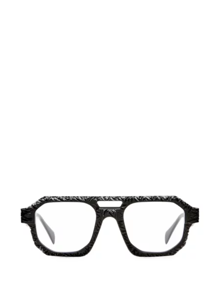 Ochelari de soare Kuboraum cu imprimeu geometric negru