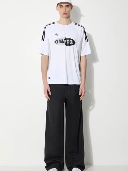 Tričko Adidas Originals jersey bílé