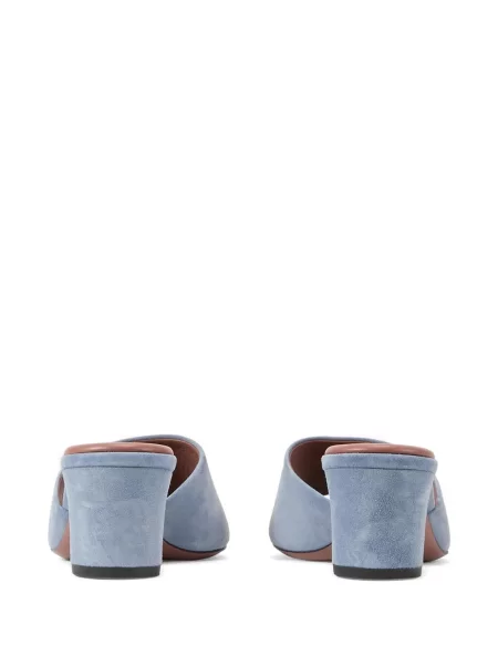 Papuci tip mules Paris Texas albastru
