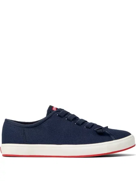 Sneakerși Camper cu șireturi din dantelă albastru