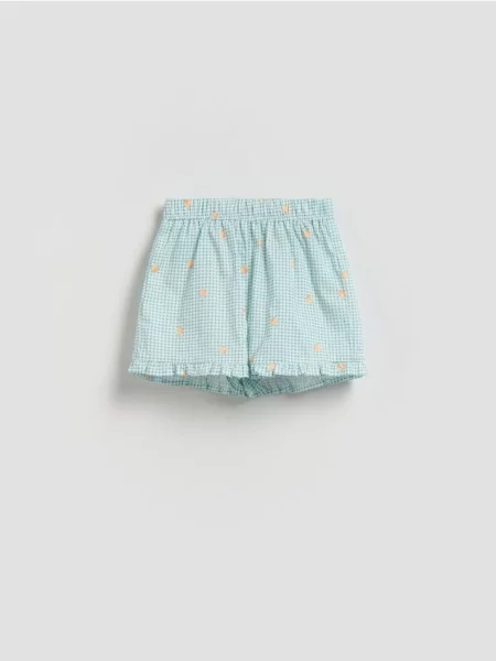 Reserved картаті шорти різнобарвний 