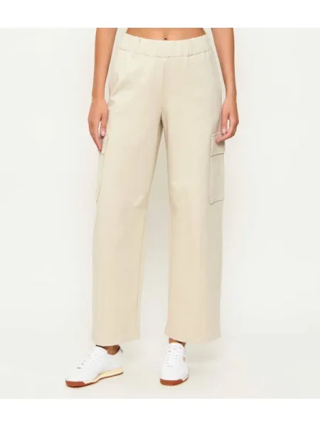 PARAJUMPERS Pantaloni de trening REDEEM | Relaxed fit bej
