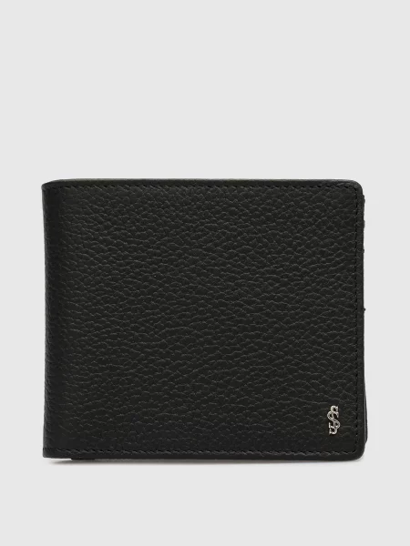 Кожаный кошелек Serapian черный