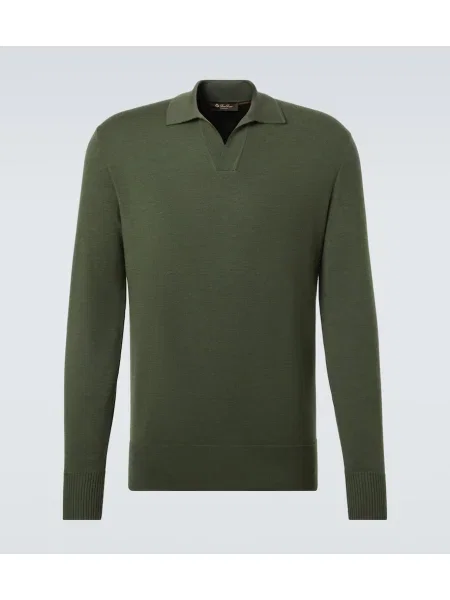 Pulover Loro Piana de lână verde