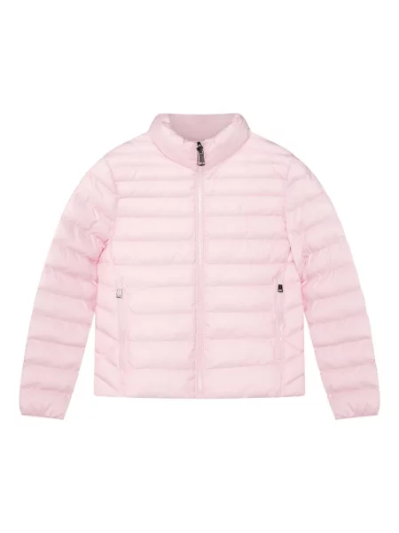 Płaszcz dziecięcy Polo Ralph Lauren różowy
