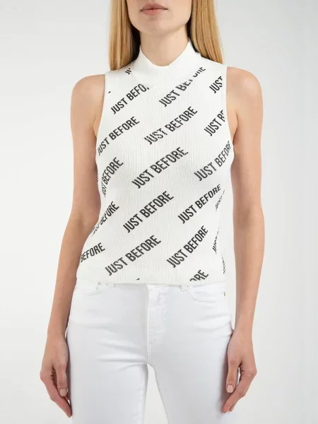 Майка Just Before білий