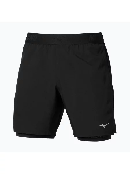 Мъжки шорти за бягане Mizuno Core Inches black черно