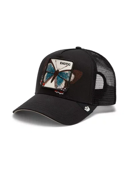 Goorin Bros czapka z daszkiem trucker Over the Line Butterfly czarna