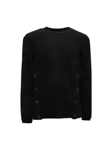 Sweter Moschino wełniany czarny