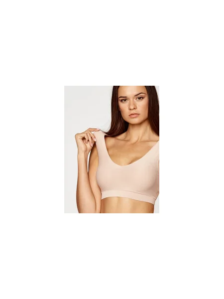 Chantelle Melltartó SOFT STRETCH testszínű bézs