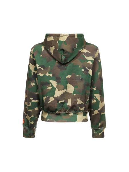 Bluza z kapturem Heron Preston z kapturem zielona