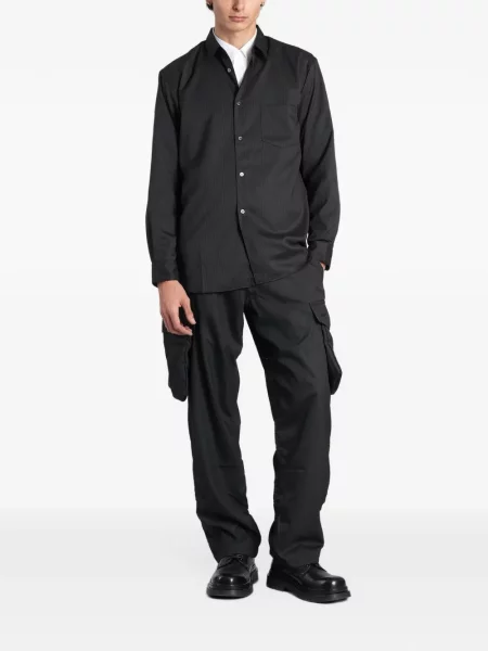 Cămașă Comme Des Garçons Shirt cu dungi negru