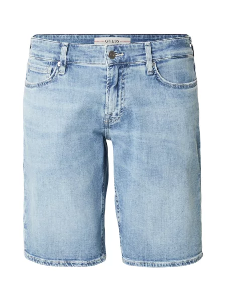 Guess Jeans kratke hlače Svetlo modra