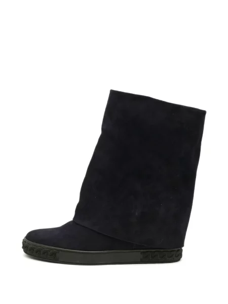 Sneakerși Casadei cu pană albastru