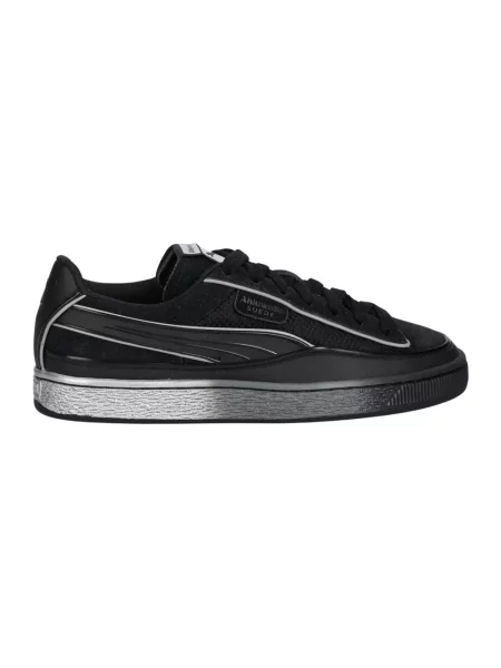 Sneakersy Puma zamszowe czarne