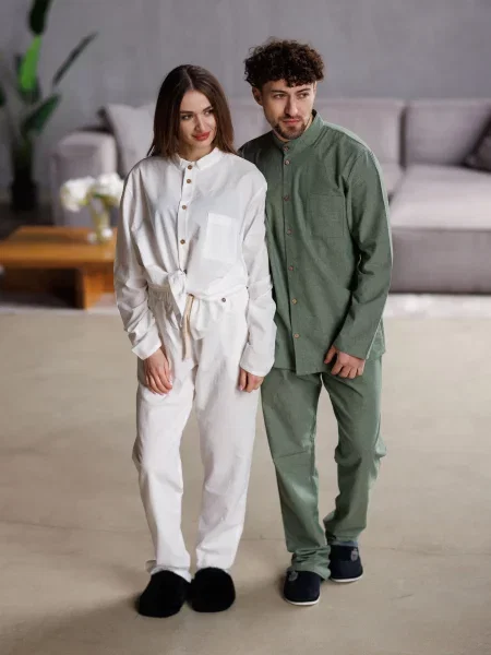 Піжама HANDY WEAR Family Look зелений