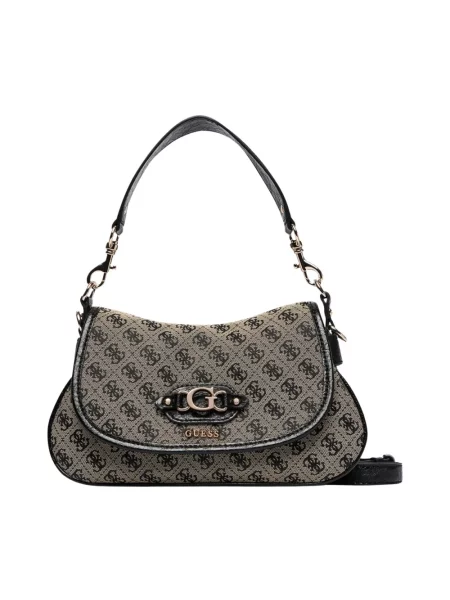Guess Torebka Samantha Beżowy czarna