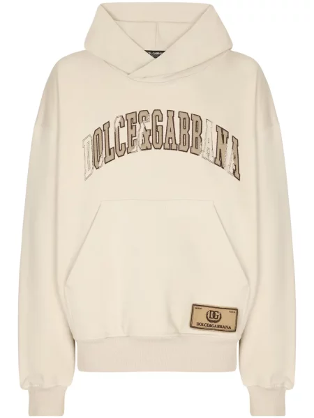 Hanorac cu glugă Dolce & Gabbana cu broderie