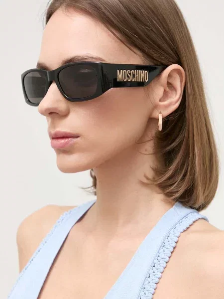 Moschino ochelari de soare femei negru