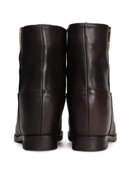 Botine Julie Dee din piele maro