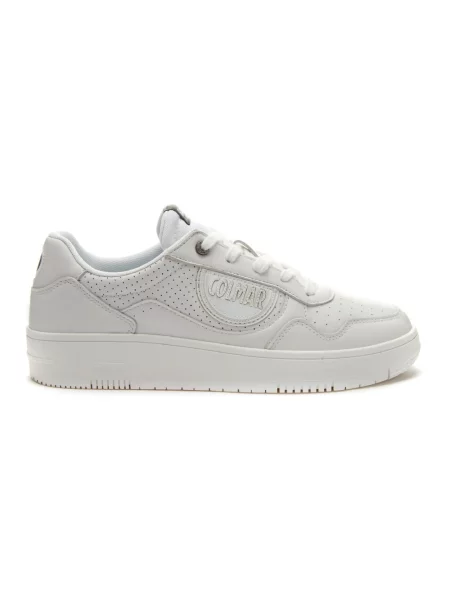 Sneakersy Colmar skórzane białe