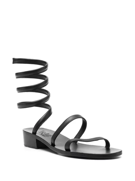 Sandale Ancient Greek Sandals din piele negru