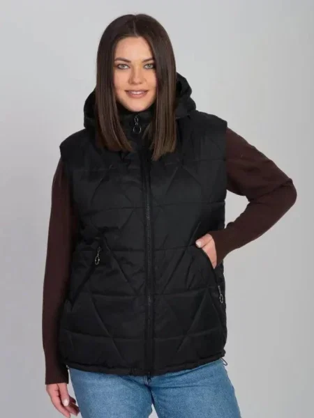 Жилет з утеплювачем UVENTUM чорний