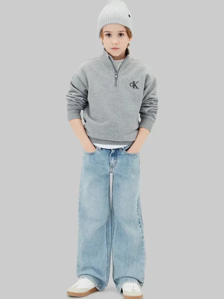 Суитчър Calvin Klein Jeans сиво