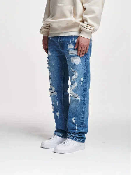 2Y Studios Jeans Firio denim albastru