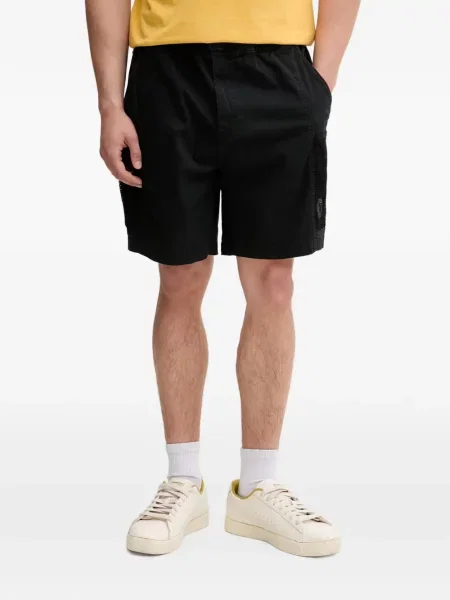Pantaloni scurți cargo Hurley plasă negru