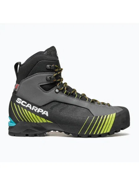 Férfi magas alpin csizma SCARPA Ribelle Lite HD vas / lime. Méret: EU szürke