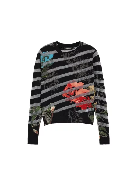 Desigual Pulover mai multe culori negru